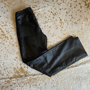 Genuine leather pants